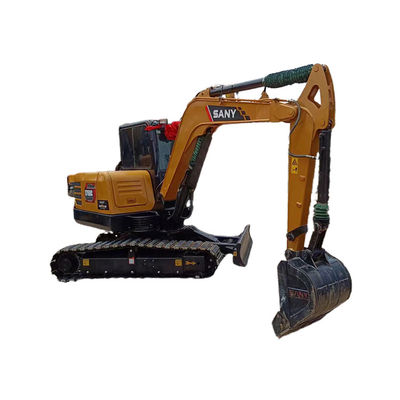 Sany SY60C Digger Macchine da costruzione di seconda mano con secchio da 0,25M3 e 2016 anno