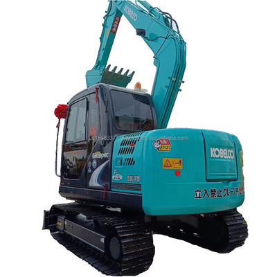 Escavatore usato Kobelco SK75-8/escavatore idraulico originale proveniente dal Giappone