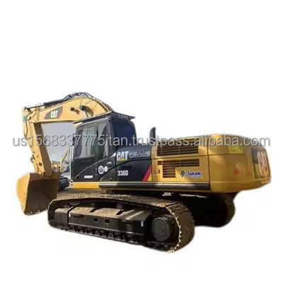 Grande escavatore Caterpillar 336D con capacità di secchio di 2,27 m3 e scarse ore di lavoro