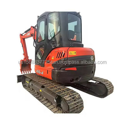 Escavatore KUBOTA KXU55 utilizzato con cilindro idraulico originale e motore di componenti principali