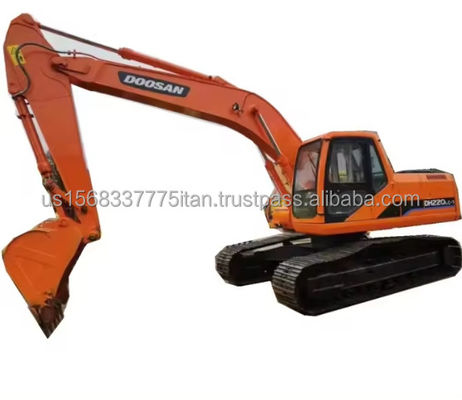 Escavatori idraulici Doosan Crawler DH220LC 220 nel mercato coreano delle macchine da costruzione