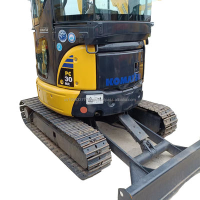 Escavatori idraulici originali 3 tonnellate mini Escavatori Komatsu PC30MR Used Crawler 2016 Anno