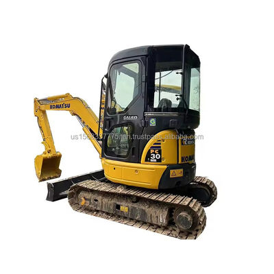 3000 KG Peso della macchina Komatsu PC30MR Mini escavatore usato