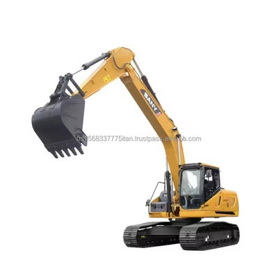 Escavatore usato Sany SY215C con capacità di secchio di 1,2 M3 e valvola idraulica originale