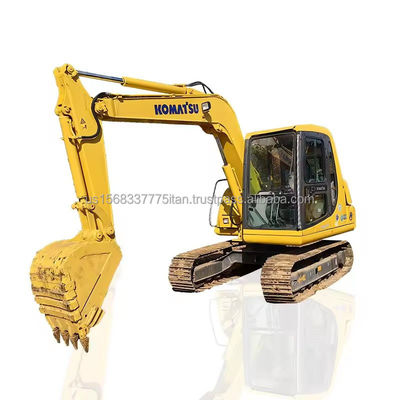 6 tonnellate Komatsu PC60 Escavatore usato con valvola idraulica originale e scarse ore di lavoro