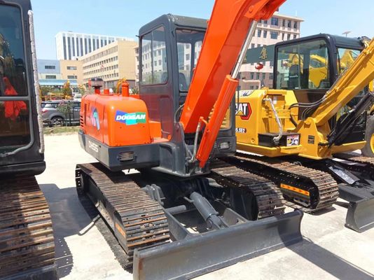 Doosan DH55 5.5TON escavatore con cilindro idraulico originale e basso orario di lavoro