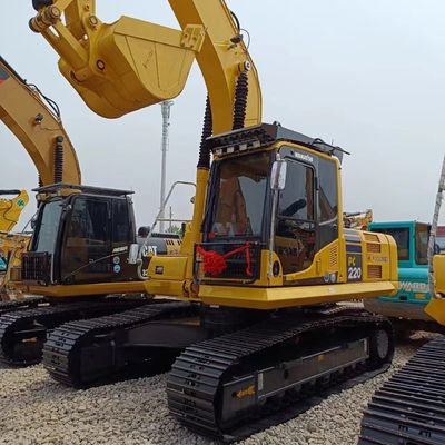 Escavatori PC220 originali Komatsu con 0-2000 ore di lavoro e 22000 kg di peso della macchina