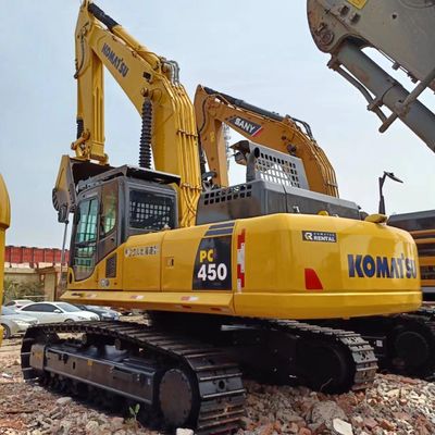 2016 anno cilindro idraulico originale di seconda mano Komatsu PC450 escavatore per progetti
