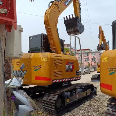 Sany SY75C escavatore con 0,32M3 capacità di secchio e prestazioni di lavoro eccellenti
