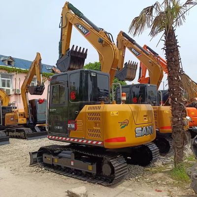 Sany SY75C escavatore con 0,32M3 capacità di secchio e prestazioni di lavoro eccellenti