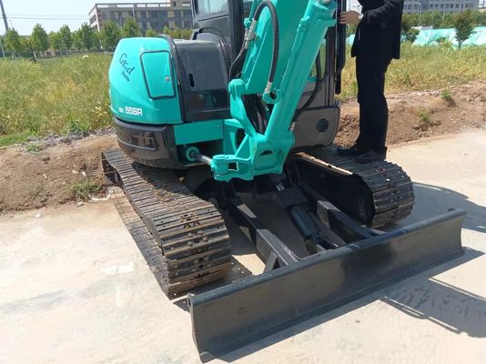 0.21M3 Capacità del secchio Escavatore a trascinatore Kobelco SK55SR/ Valvola idraulica originale