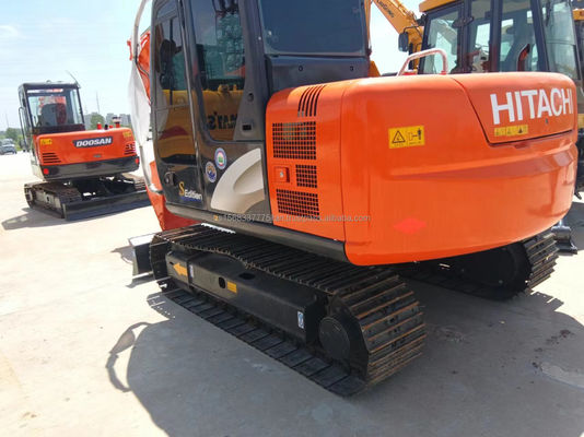 Escavatore usato Hitachi ZX70 con valvola idraulica originale e 0-2000 ore di lavoro