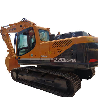 Escavatore Hyundai 220LC-9S usato con capacità di secchio di 1,22M3 e basse ore di lavoro