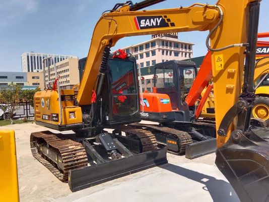 2016 SANY SY75C Pro Mini Digger in buone condizioni con cilindro idraulico originale