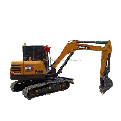 2016 Usato Sany Sy 60c escavatore 60000 KG pesante scavatori idraulici macchina