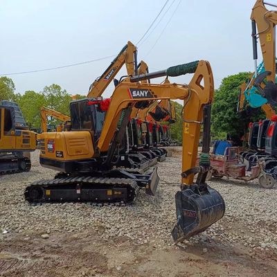 Sany SY60C escavatore con eccellenti prestazioni di lavoro e 0-2000 ore di lavoro