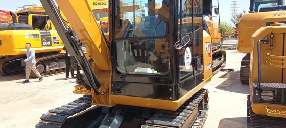 Macchina per scavare terra con cilindro idraulico originale CAT 306 di seconda mano