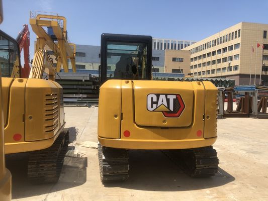 Macchina per scavare terra con cilindro idraulico originale CAT 306 di seconda mano