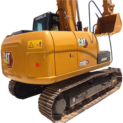 Peso di esercizio 12 tonnellate CAT 312 312D Digger 2016 Used Excavator Caterpillar Machinery