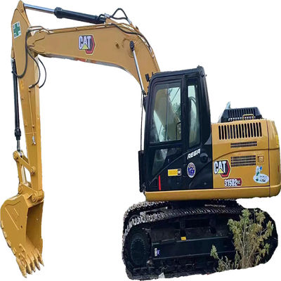 Escavatore usato da 15 tonnellate con capacità di 1 secchio di 1 M3 Valvola idraulica originale CAT 315 Scavatore