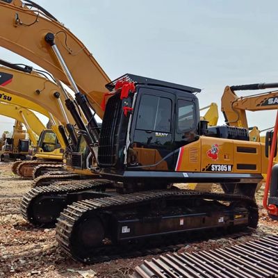 Ottieni il miglior escavatore SANY SY305H con potenza di 210 kW e pompa idraulica originale