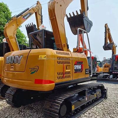 Escavatore SANY Sy95c con pompa idraulica Kawasaki originale e capacità di secchio di 0,38 M3