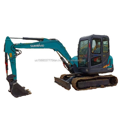 SWE60E Escavatore idraulico a trascinatore utilizzato 6TON Peso operativo Ore di lavoro 0-2000