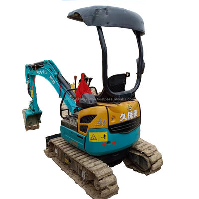 Negozi di materiali da costruzione utilizzato KUBOTA KXU17 escavatore con caratteristiche e componenti principali