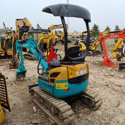 Negozi di materiali da costruzione utilizzato KUBOTA KXU17 escavatore con caratteristiche e componenti principali