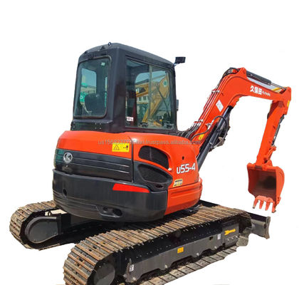 5Miniescavatore da 5 tonnellate KUBOTA KXU55 utilizzato nel 2016 con caratteristiche e componenti principali
