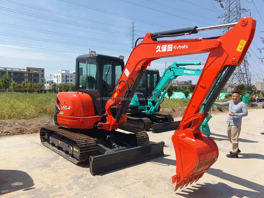 5Miniescavatore da 5 tonnellate KUBOTA KXU55 utilizzato nel 2016 con caratteristiche e componenti principali