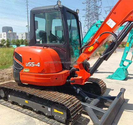 5Miniescavatore da 5 tonnellate KUBOTA KXU55 utilizzato nel 2016 con caratteristiche e componenti principali