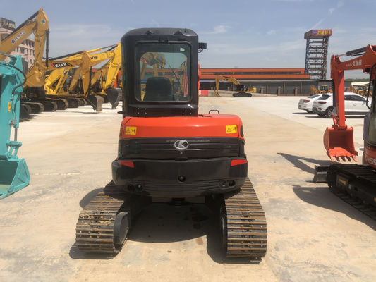 6TON Peso di esercizio KUBOTA KXU55 Escavatore con valvola idraulica originale e motore