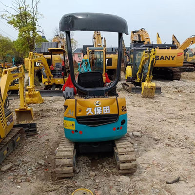 Negozi di materiali da costruzione mini escavatore KUBOTA KXU17 con pompa e cuscinetto durevole