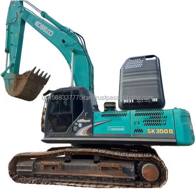 Macchine idrauliche per la costruzione Grandi escavatori Kobelco SK350 con buone prestazioni