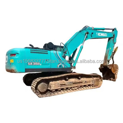 Valvola idraulica originale Escavatore Kobelco SK350 da 35 tonnellate di seconda mano con buone prestazioni