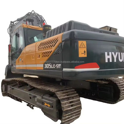 305LC-9T Hyundai Grande macchina di 30 tonnellate Escavatore usato con 198 kW Motore dalla Corea