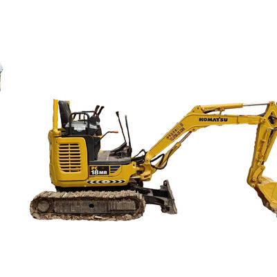 Great Komatsu PC18 mini escavatore da 1,8 tonnellate con valvola idraulica originale