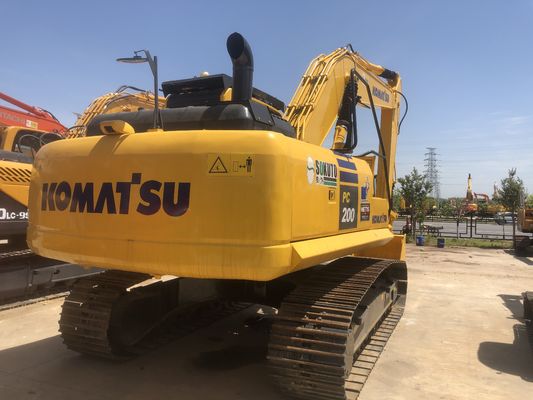 Escavatore originale Komatsu PC200 20TON Escavatore usato con capacità di secchio di 1,2M3