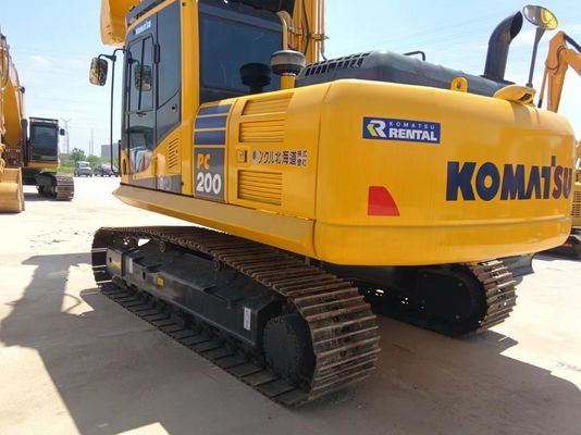 Escavatori PC200 Komatsu originali con capacità di 20 TON e scarse ore di lavoro