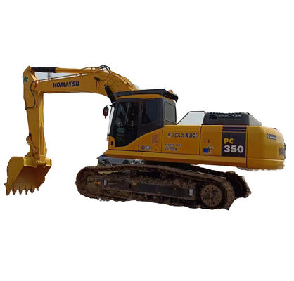 Buone condizioni 35 tonnellate Komatsu PC350 Escavatori usati con cilindro idraulico originale