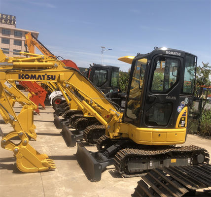 Scavatore idraulico Komatsu PC35 Escavatore usato 3670 KG Peso della macchina Escavatore a striscia