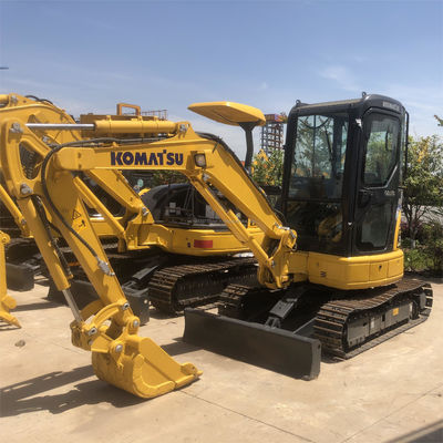 Scavatore idraulico Komatsu PC35 Escavatore usato 3670 KG Peso della macchina Escavatore a striscia