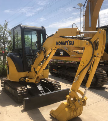 Scavatore idraulico Komatsu PC35 Escavatore usato 3670 KG Peso della macchina Escavatore a striscia