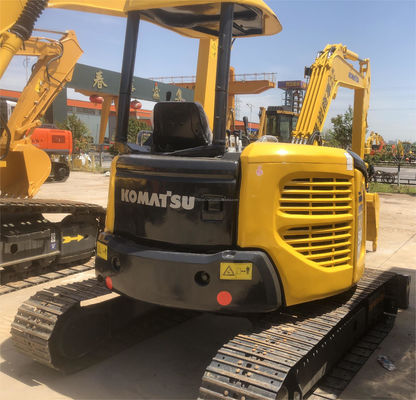 Komatsu PC50 Escavatore usato senza pilotaCrawler idraulico 6TON Peso operativo