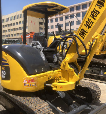 Komatsu PC50 Escavatore usato senza pilotaCrawler idraulico 6TON Peso operativo