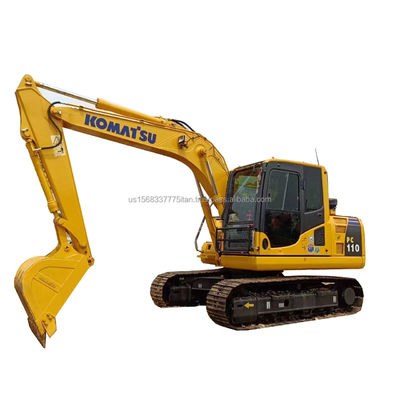 Usato Komatsu PC110-8 Hydraulic Crawler Excavator Giappone 2016 con cilindro originale
