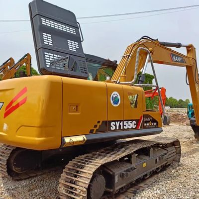 Escavatore Sany Sy155c originale a cilindro idraulico utilizzato con 0-2000 ore di lavoro