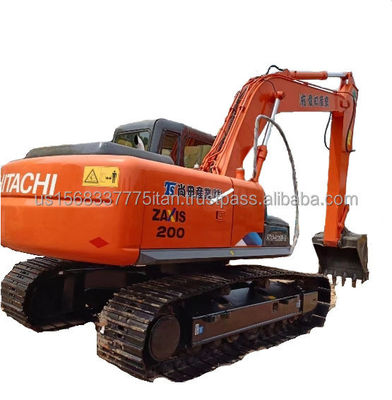 Escavatore usato Hitachi ZX70 con valvola idraulica originale e peso operativo di 10 tonnellate