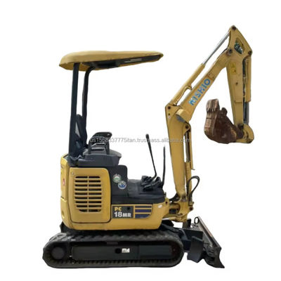 Komatsu PC18MR Mini Escavatore usato Escavatore idraulico Crawler 1865 KG Peso della macchina